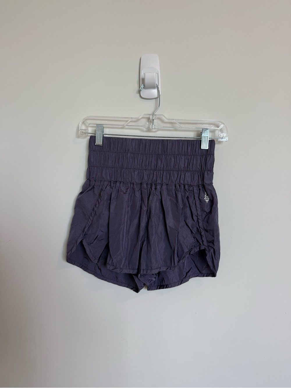 Free People Movement High-Waisted  Smocked Women’s Athletic Shorts